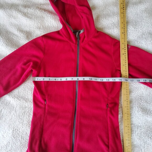 Macpac New Zealand Fleece Hooded Jacket with zippered pockets! - Picture 7 of 13